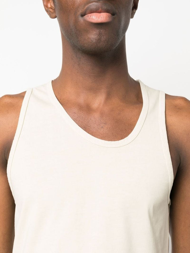 White Aziz Organic Cotton Vest