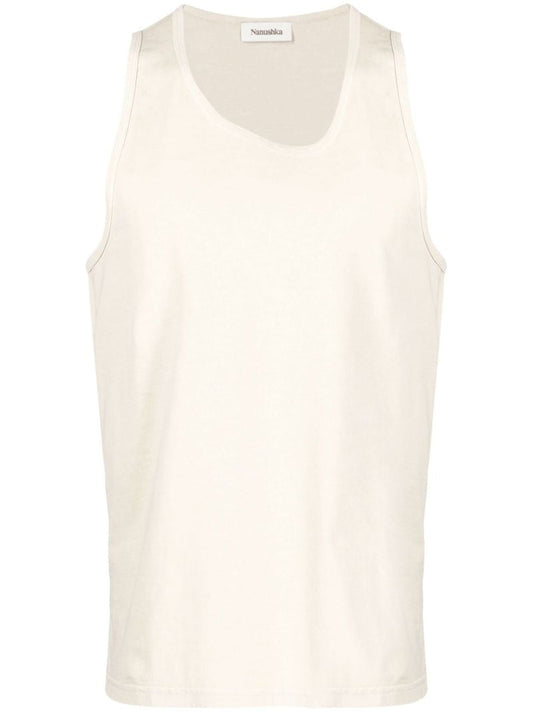 White Aziz Organic Cotton Vest