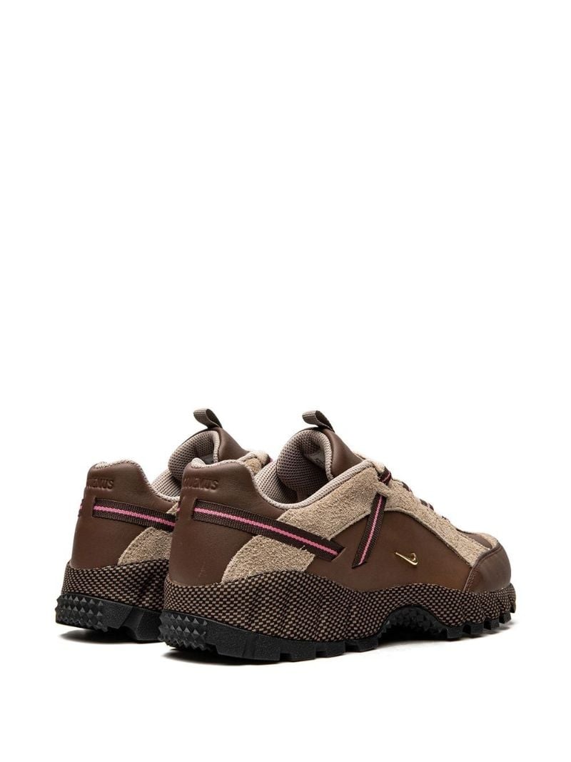 X Jacquemus Brown Air Humara Lx Leather Low-top Sneakers