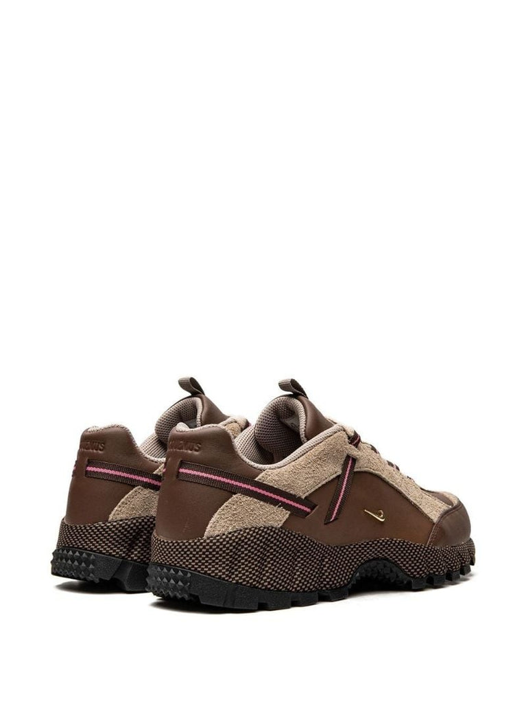 X Jacquemus Brown Air Humara Lx Leather Low-top Sneakers
