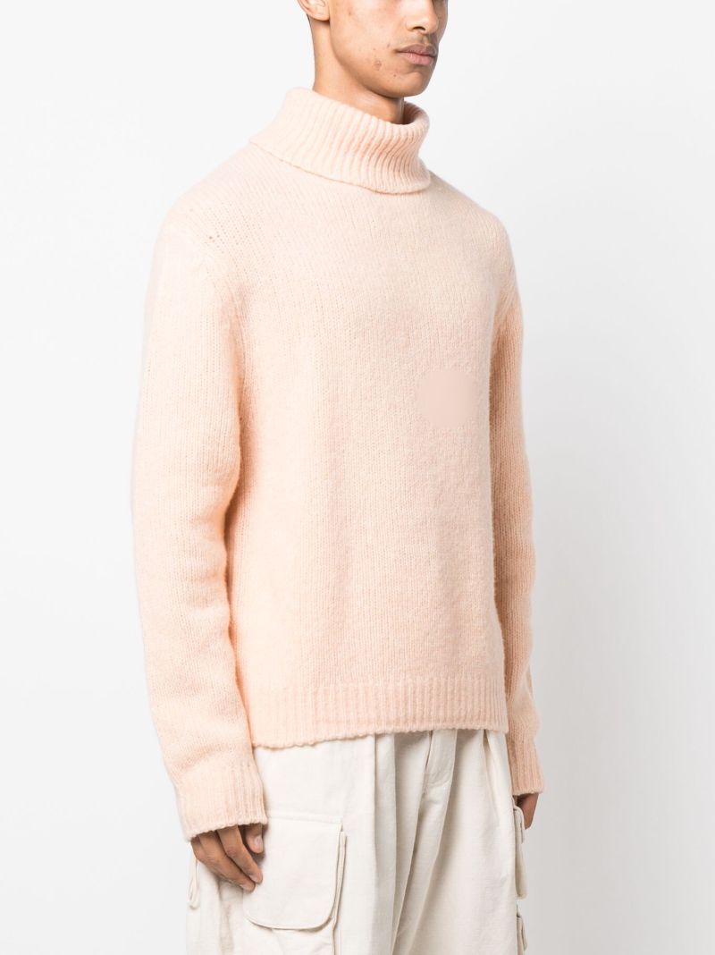 Orange Raval Rollneck Jumper