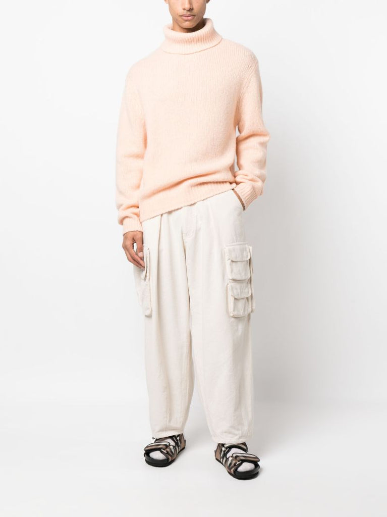 Orange Raval Rollneck Jumper