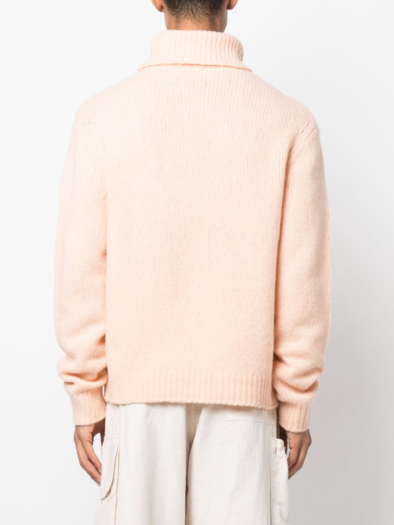 Orange Raval Rollneck Jumper