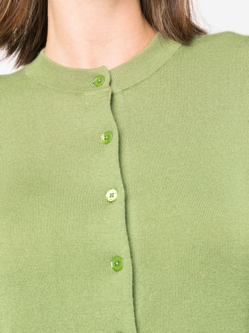 Green NÃ_x0082_Â°94 Little Cardi Cashmere Cardigan