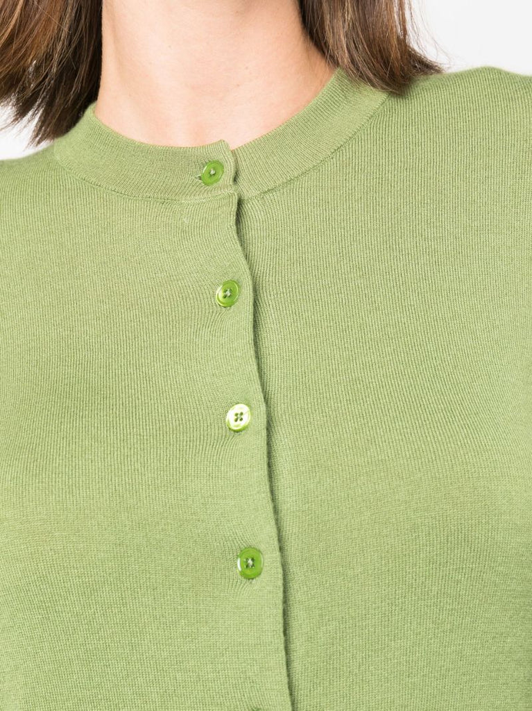 Green NÃ_x0082_Â°94 Little Cardi Cashmere Cardigan