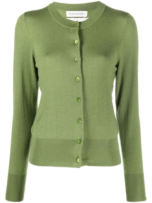 Green NÃ_x0082_Â°94 Little Cardi Cashmere Cardigan
