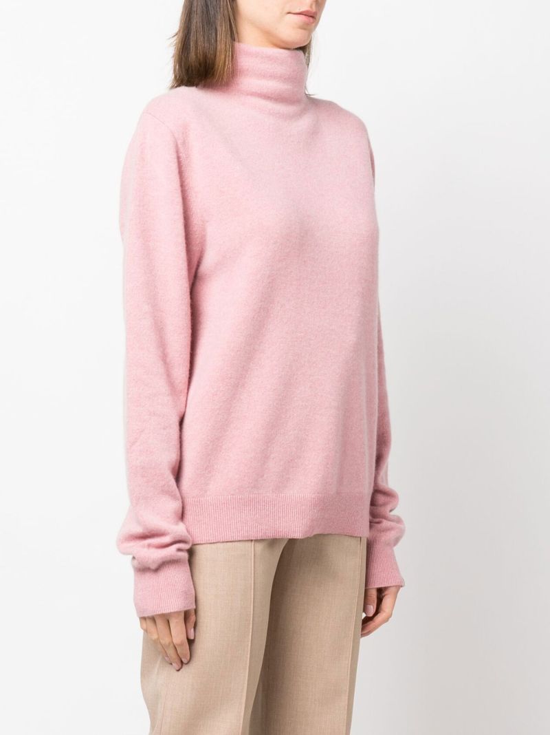 Pink NÃ_x0082_Â°234 All Cashmere Sweater