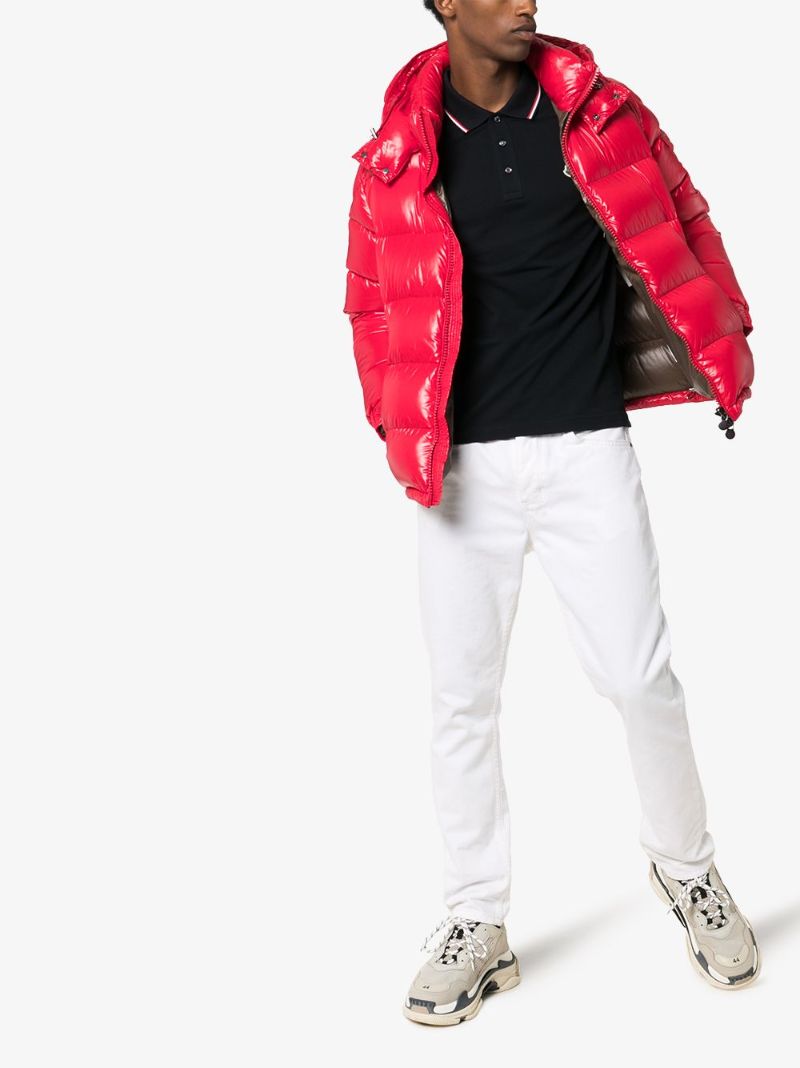 Long Sleeve Cotton Polo Top