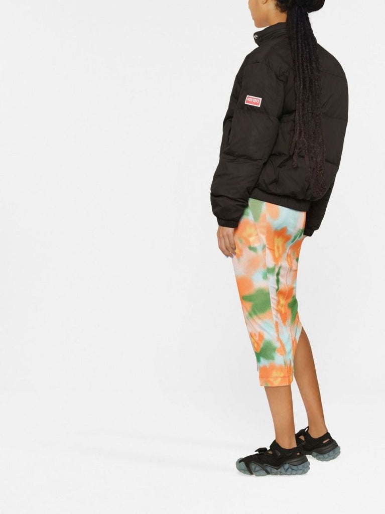 Black Hooded Puffer Jacket