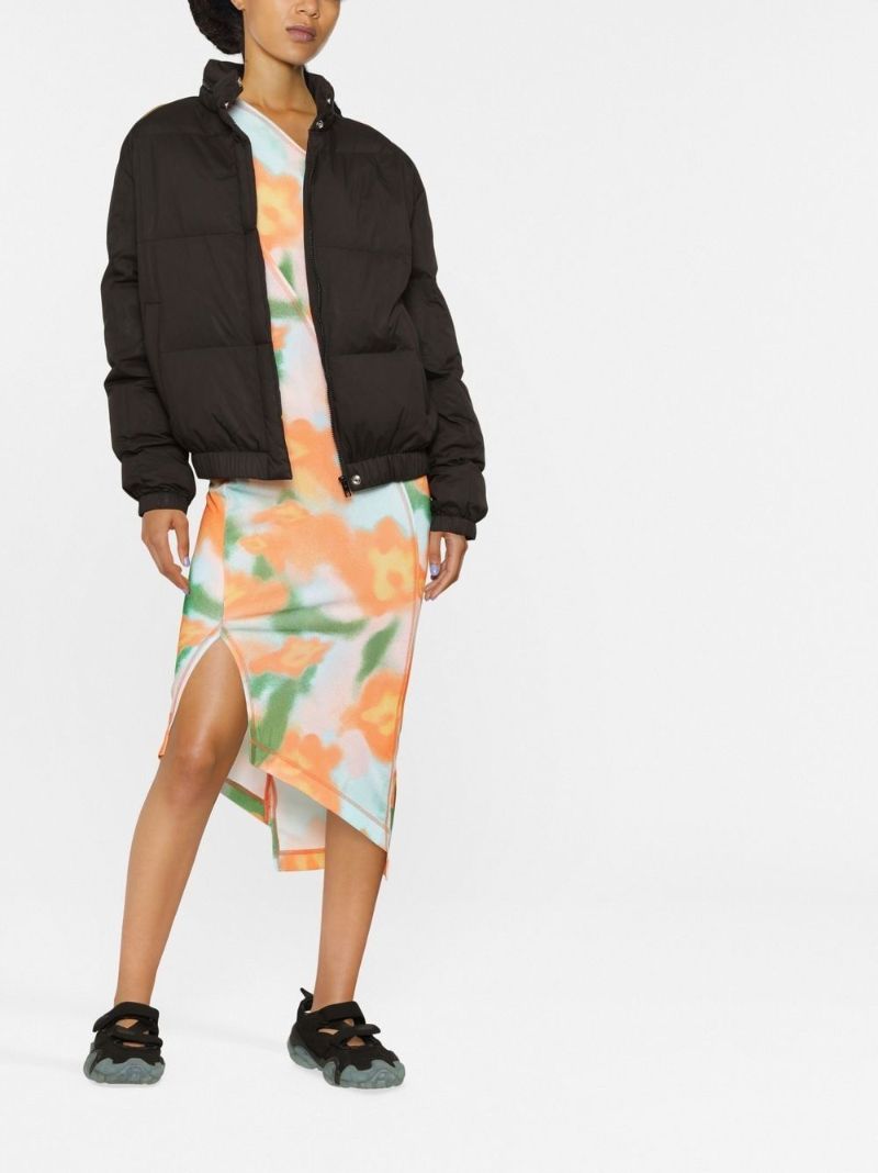 Black Hooded Puffer Jacket