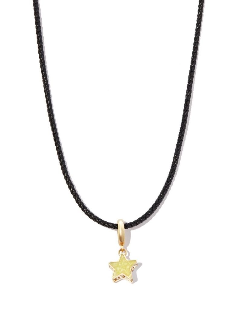 14k Yellow Gold Star Pendant Necklace