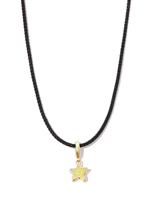 14k Yellow Gold Star Pendant Necklace