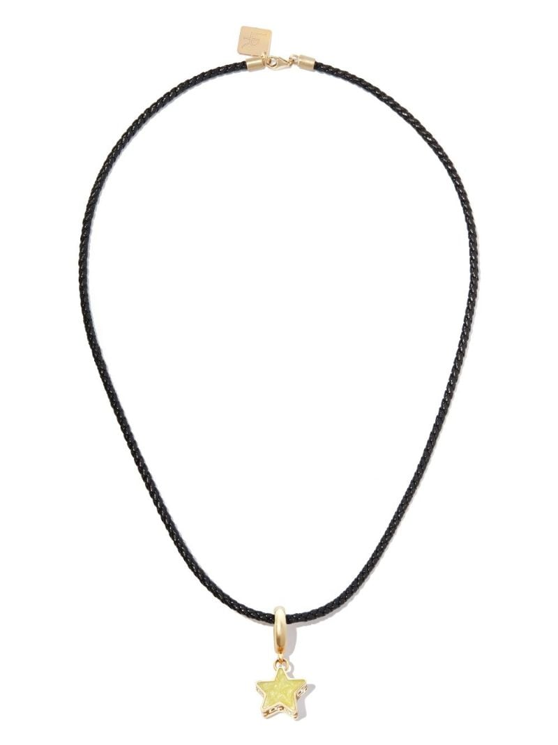 14k Yellow Gold Star Pendant Necklace