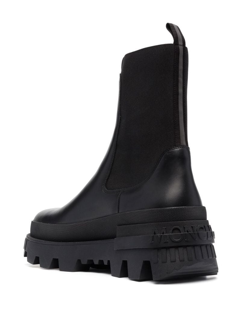 Black Neue Leather Chelsea Boots