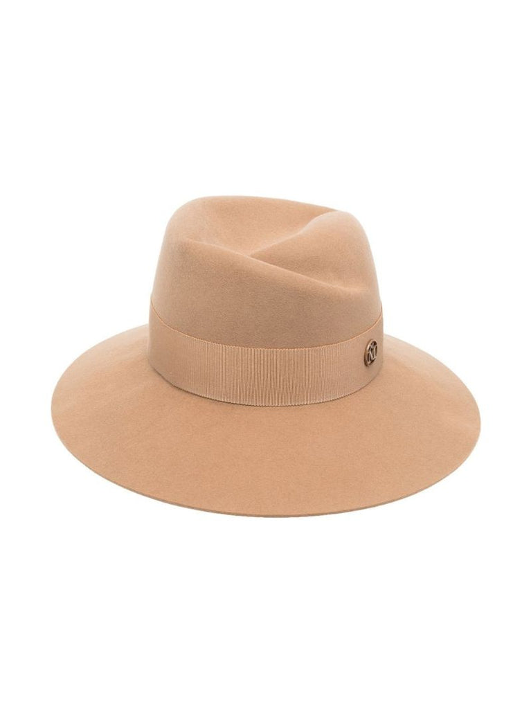 Neutral Virginie Logo Fedora Hat