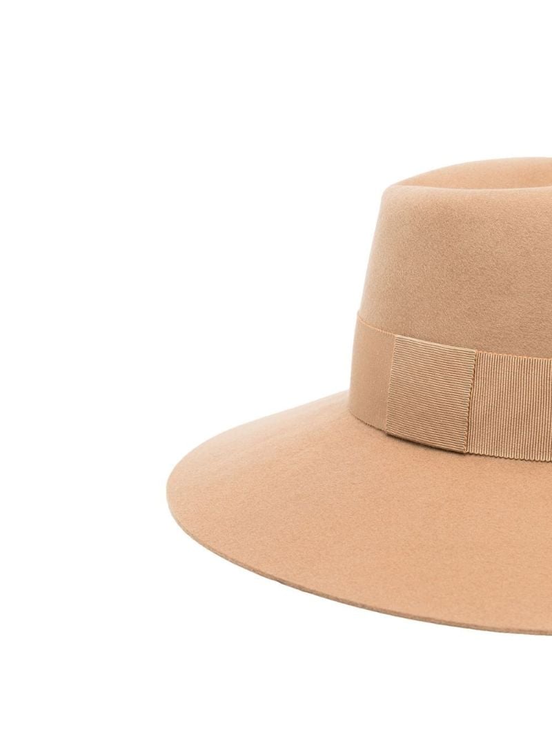 Neutral Virginie Logo Fedora Hat