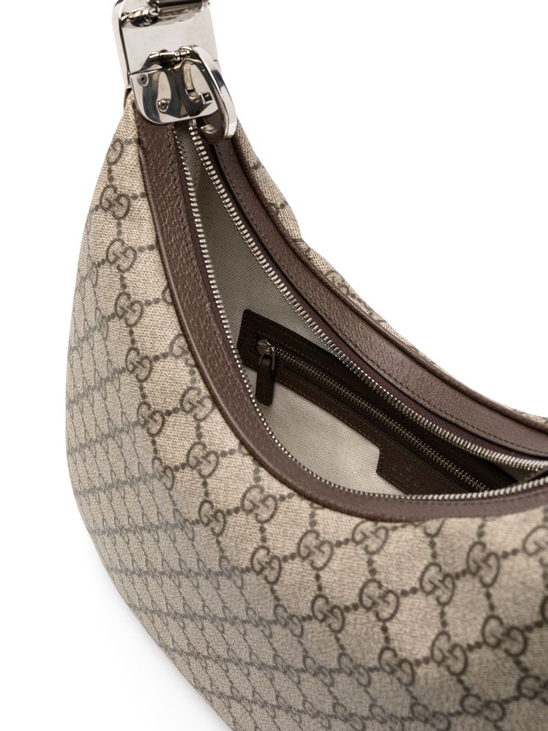 Neutral Attache Large Shoulder Bag