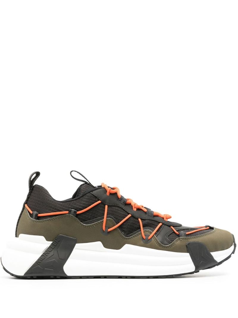 Black Compassor Low-top Nubuck Sneakers