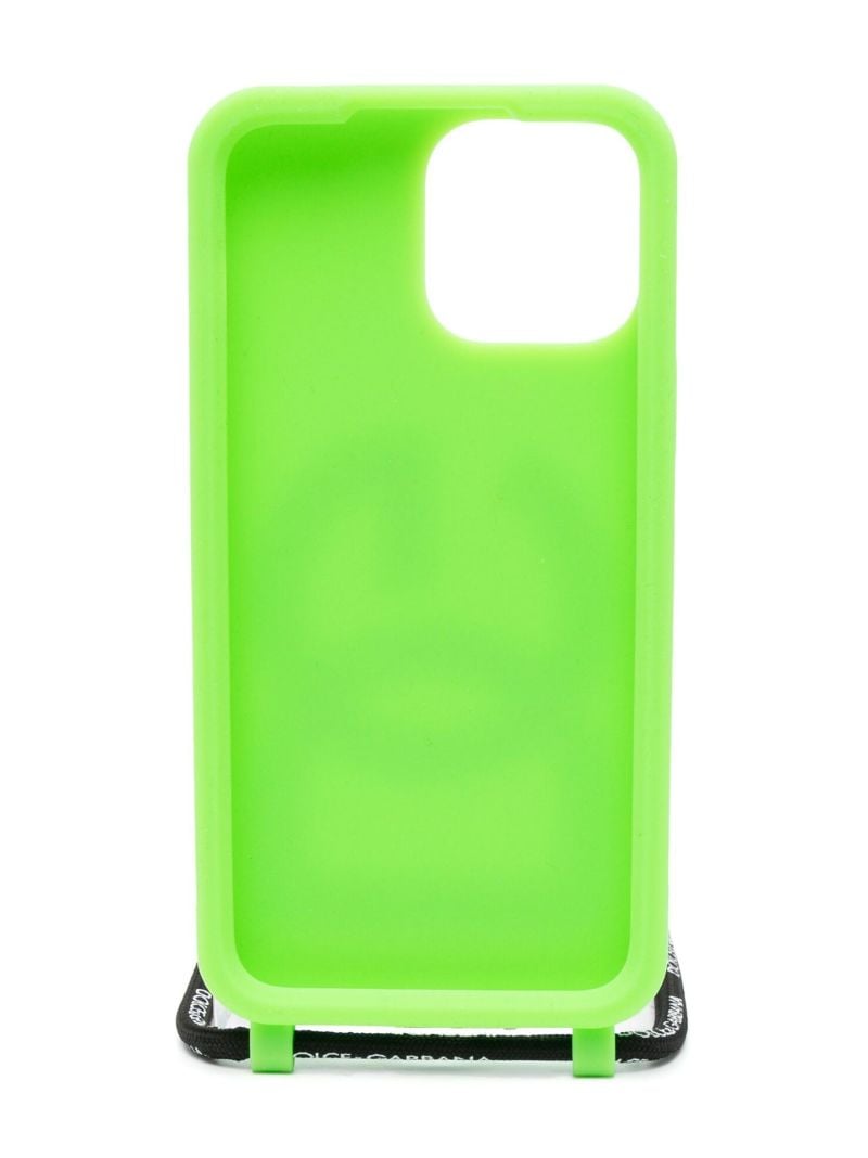 Green Embossed Logo Iphone 13 Pro Max Case