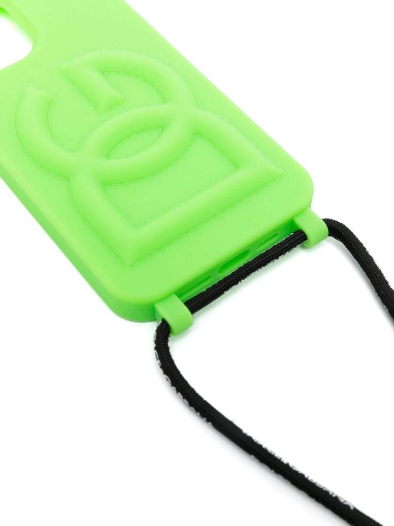 Green Embossed Logo Iphone 13 Pro Max Case