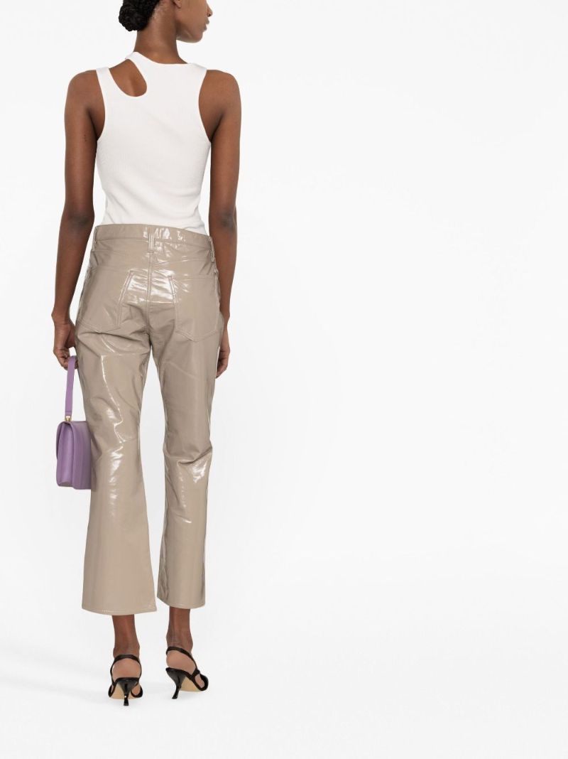 Grey Athena Asymmetric Vest Top
