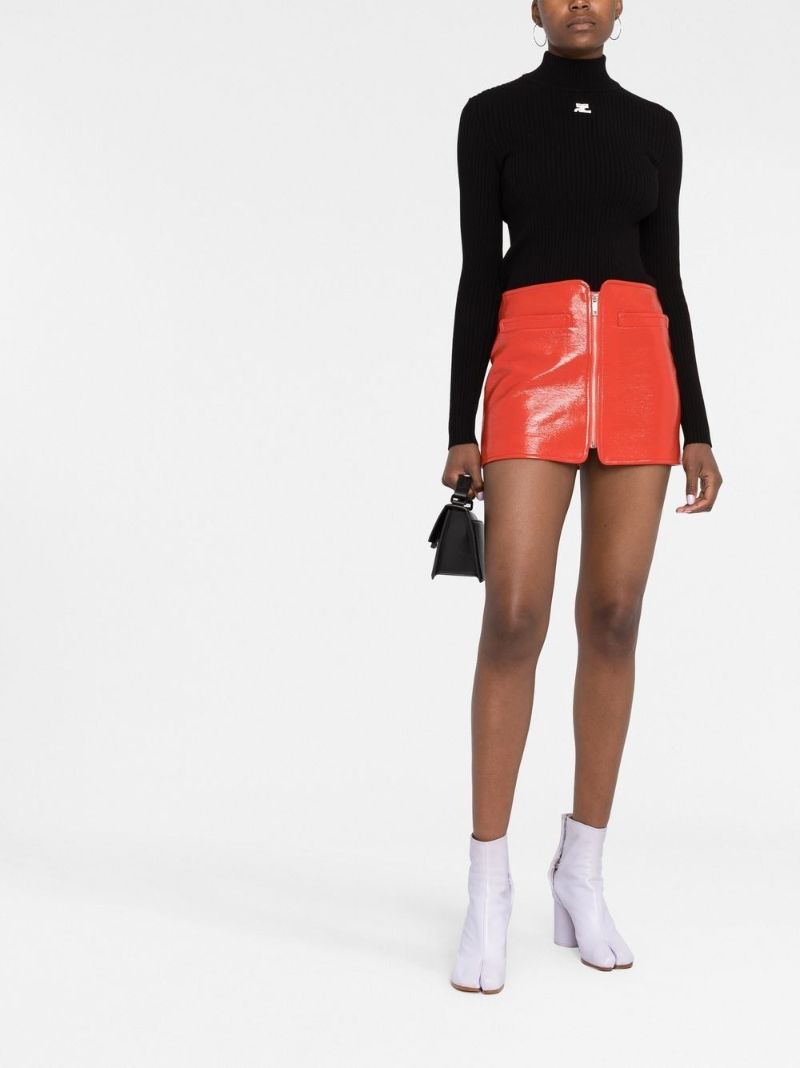 Black Logo-embroidery Sweater