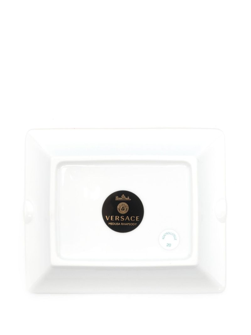 Gold-tone Medusa Rhapsody Ash Tray