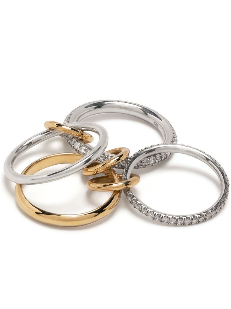 Sterling Silver Vega Diamond Ring