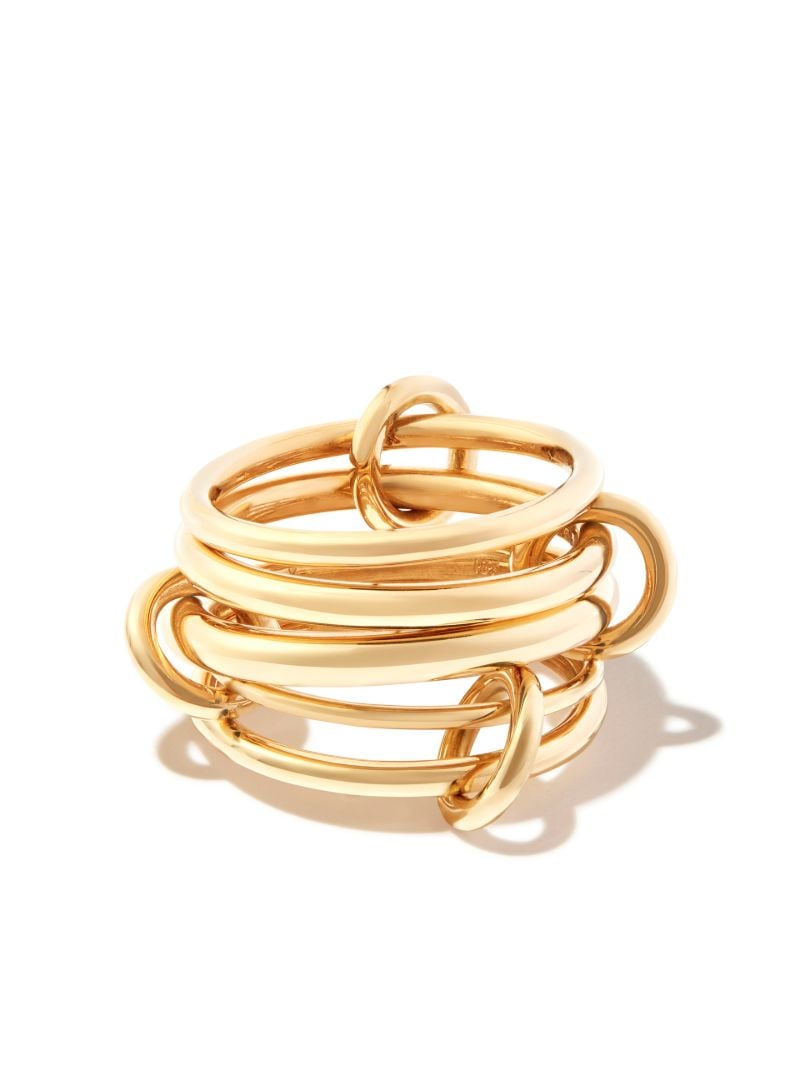 18k Yellow Gold Aquarius Ring
