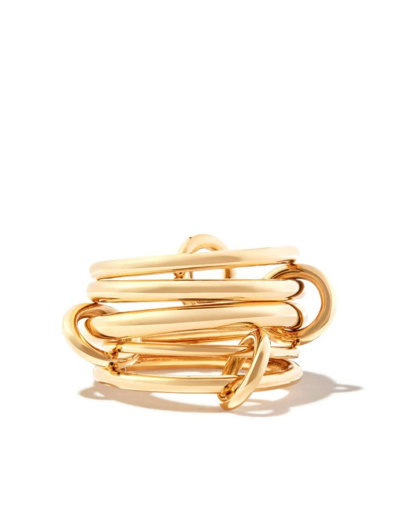 18k Yellow Gold Aquarius Ring