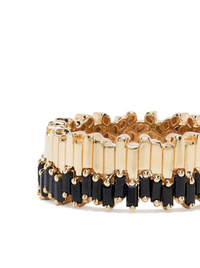 18kt Yellow Gold Stacker Mini Sapphire Eternity Band