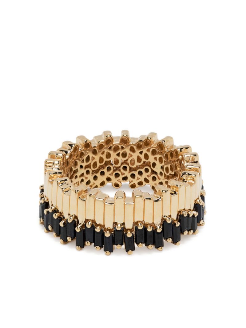 18kt Yellow Gold Stacker Mini Sapphire Eternity Band