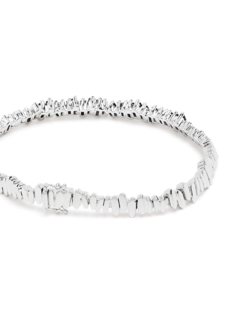 18k White Gold Id Sapphire Bracelet