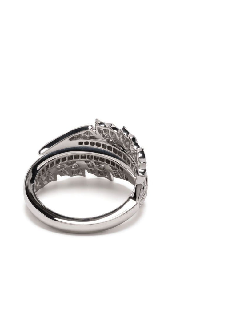 18k White Gold Split Ring