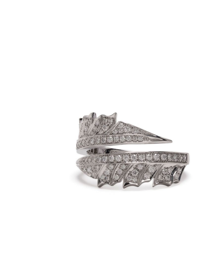 18k White Gold Split Ring