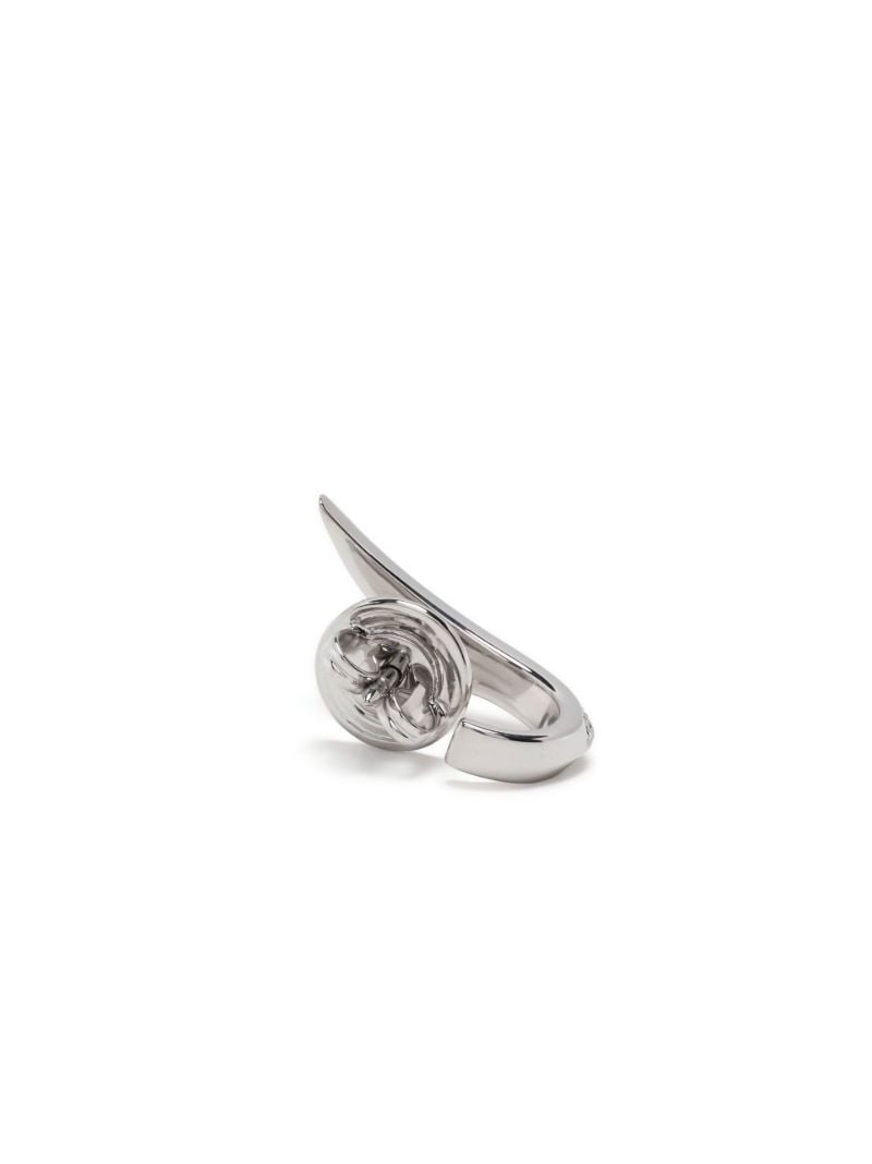 18k White Gold Thorn Embrace Diamond Stud Earrings