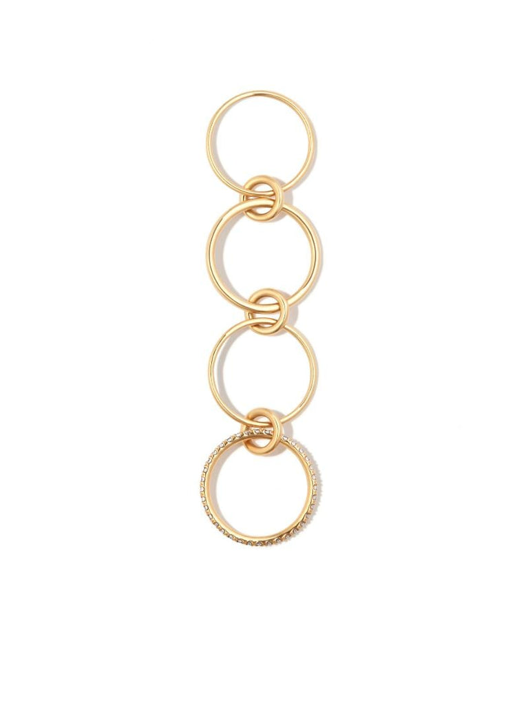 18k Yellow Gold Pisces Diamond Ring