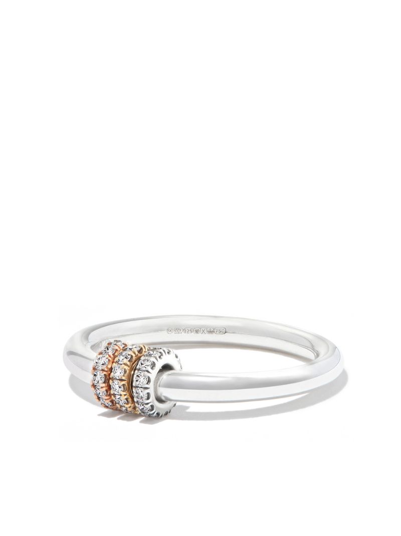 Sterling Silver Sirius Diamond Ring