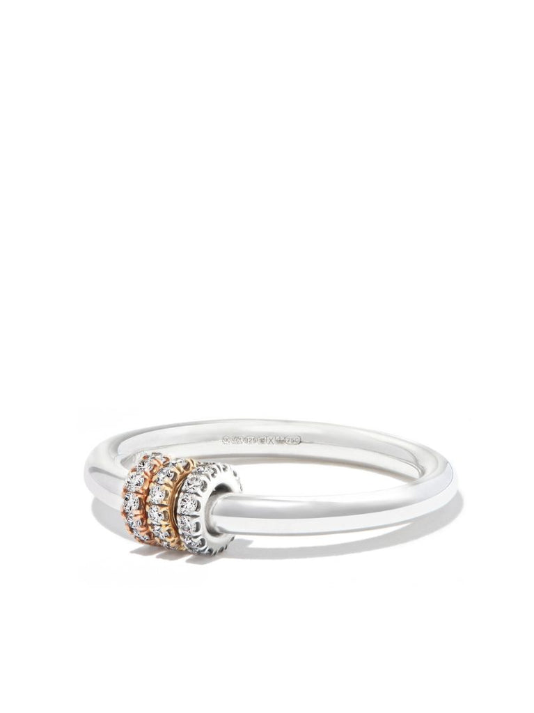 Sterling Silver Sirius Diamond Ring