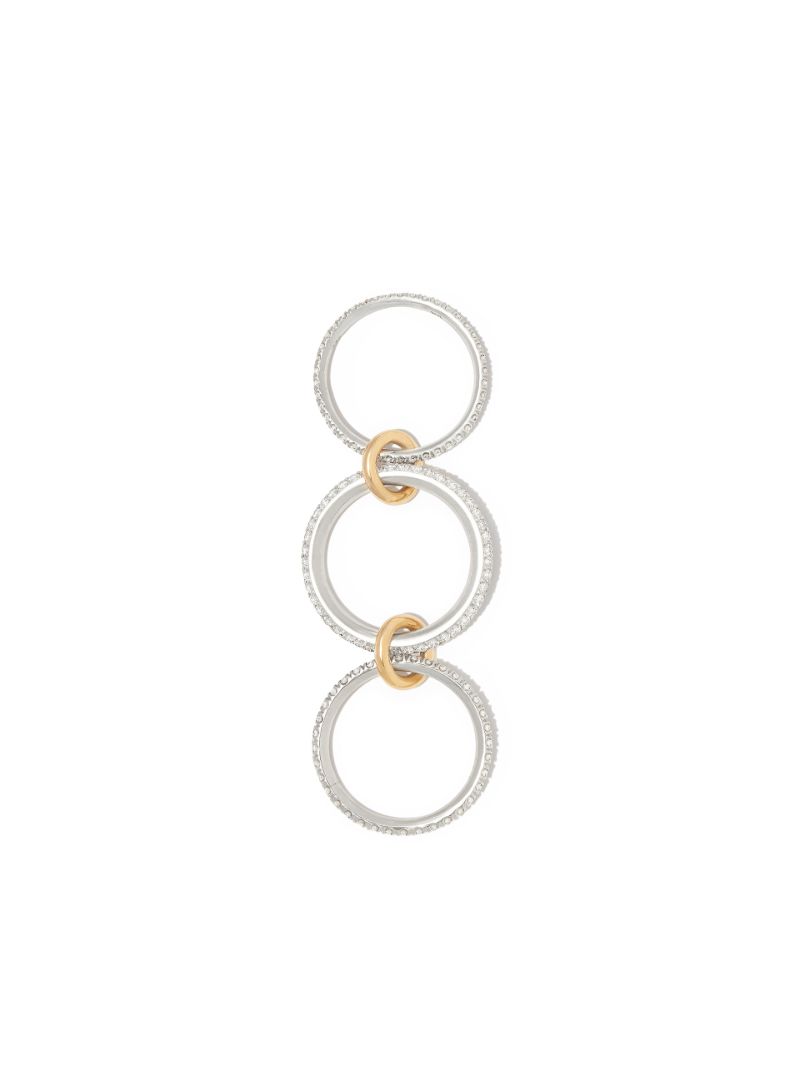 Sterling Silver Nova Diamond Ring