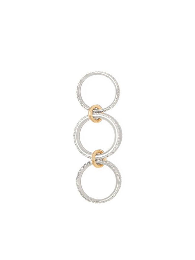 Sterling Silver Nova Diamond Ring