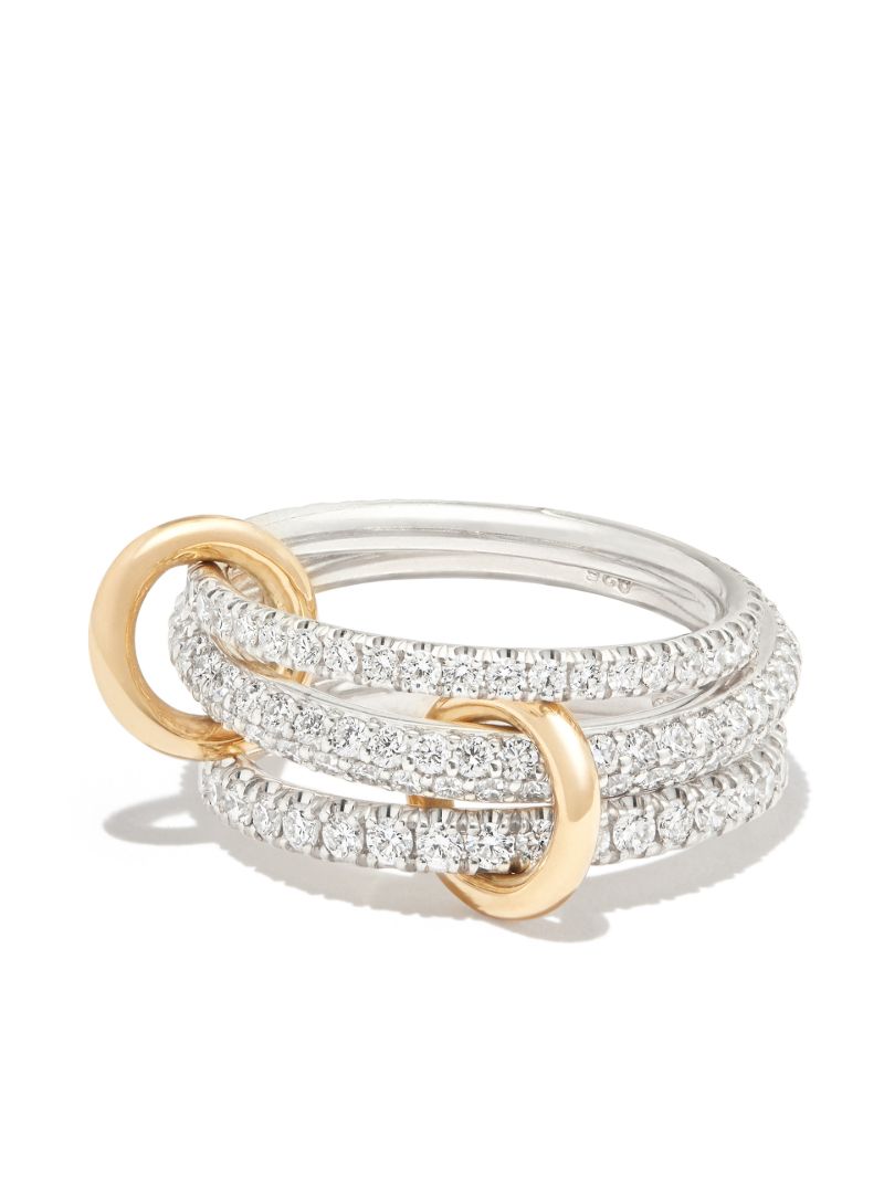 Sterling Silver Nova Diamond Ring