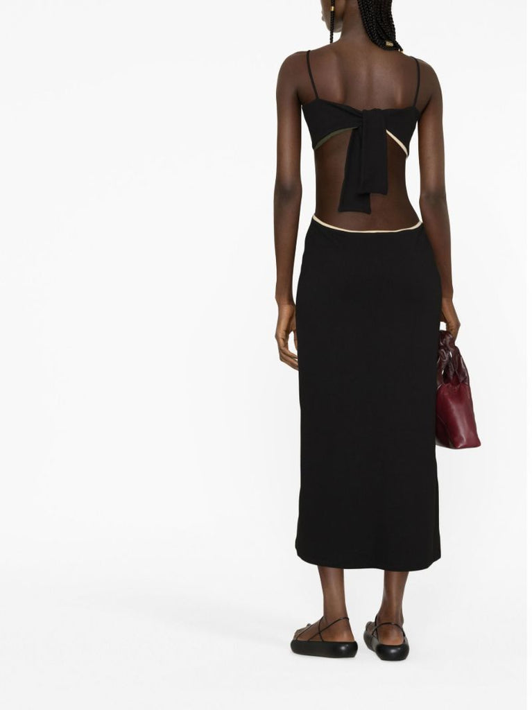 Black Sin Preambulo Cut-out Dress