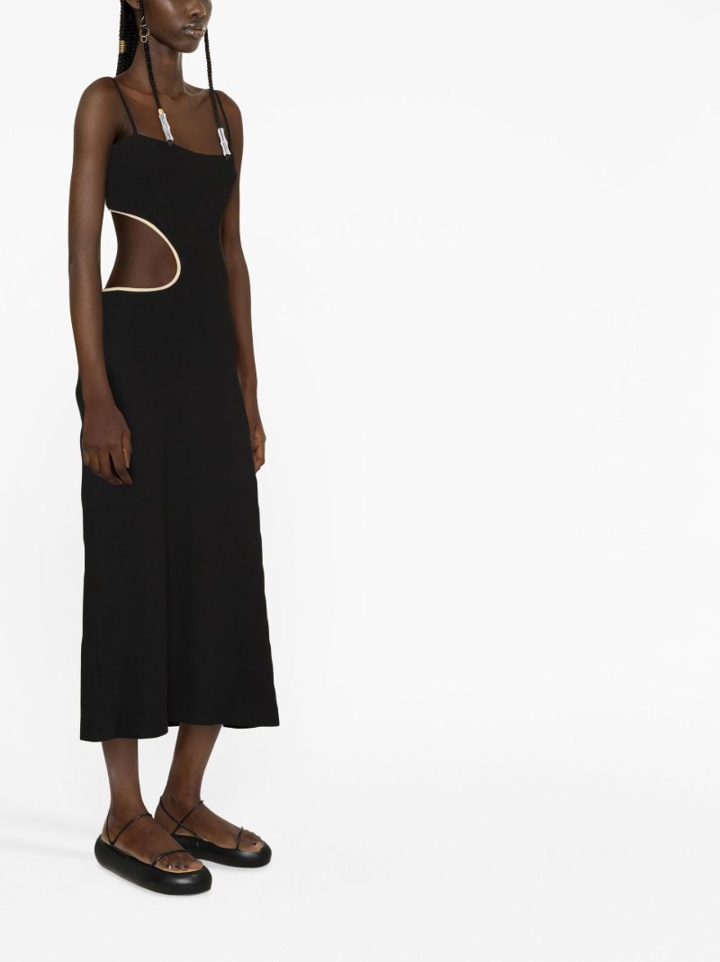 Black Sin Preambulo Cut-out Dress