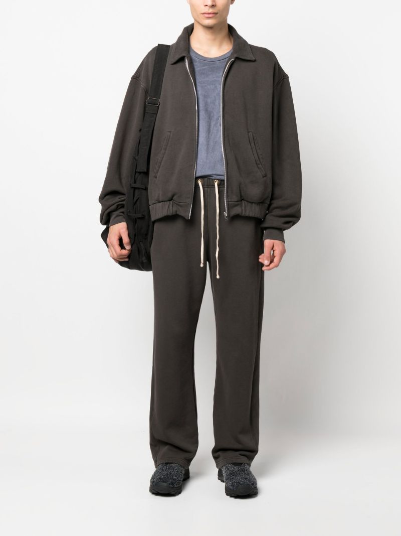 Black Zipped Cotton Jacket