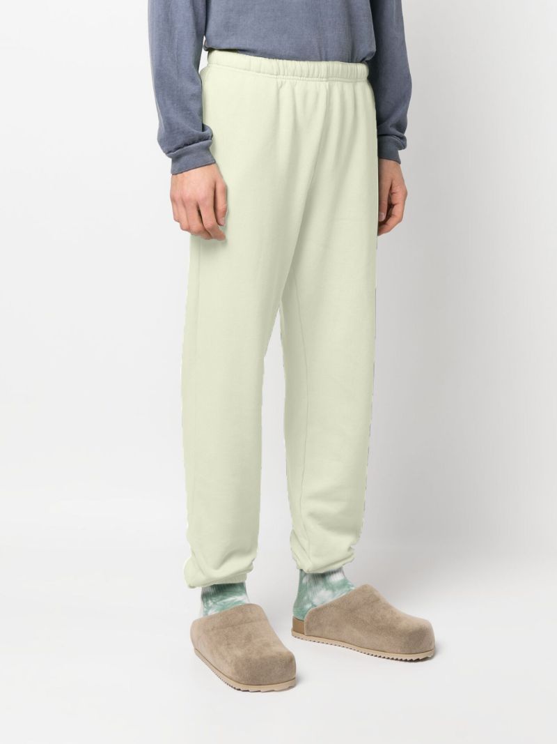Green Classic Cotton Track Pants