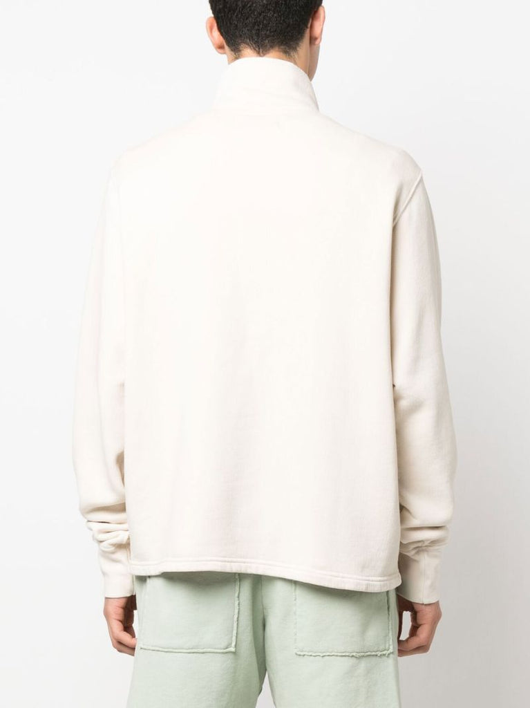 White Yacht Cotton Sweatshirt