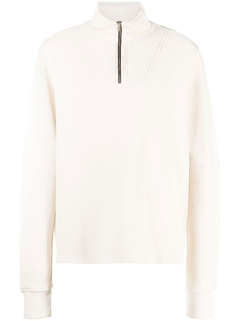 White Yacht Cotton Sweatshirt