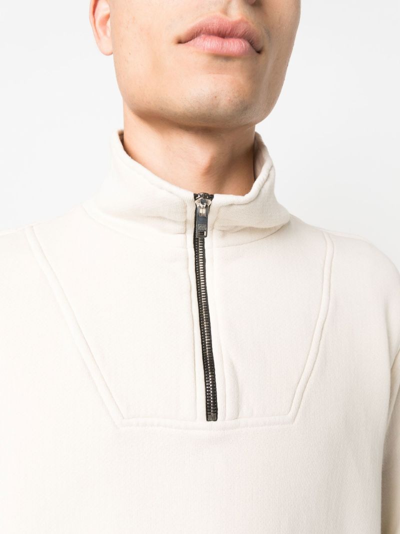 White Yacht Cotton Sweatshirt