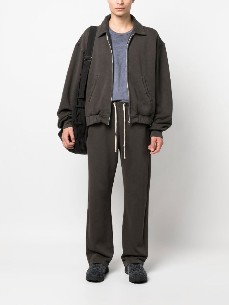 Black Drawstring Track Pants